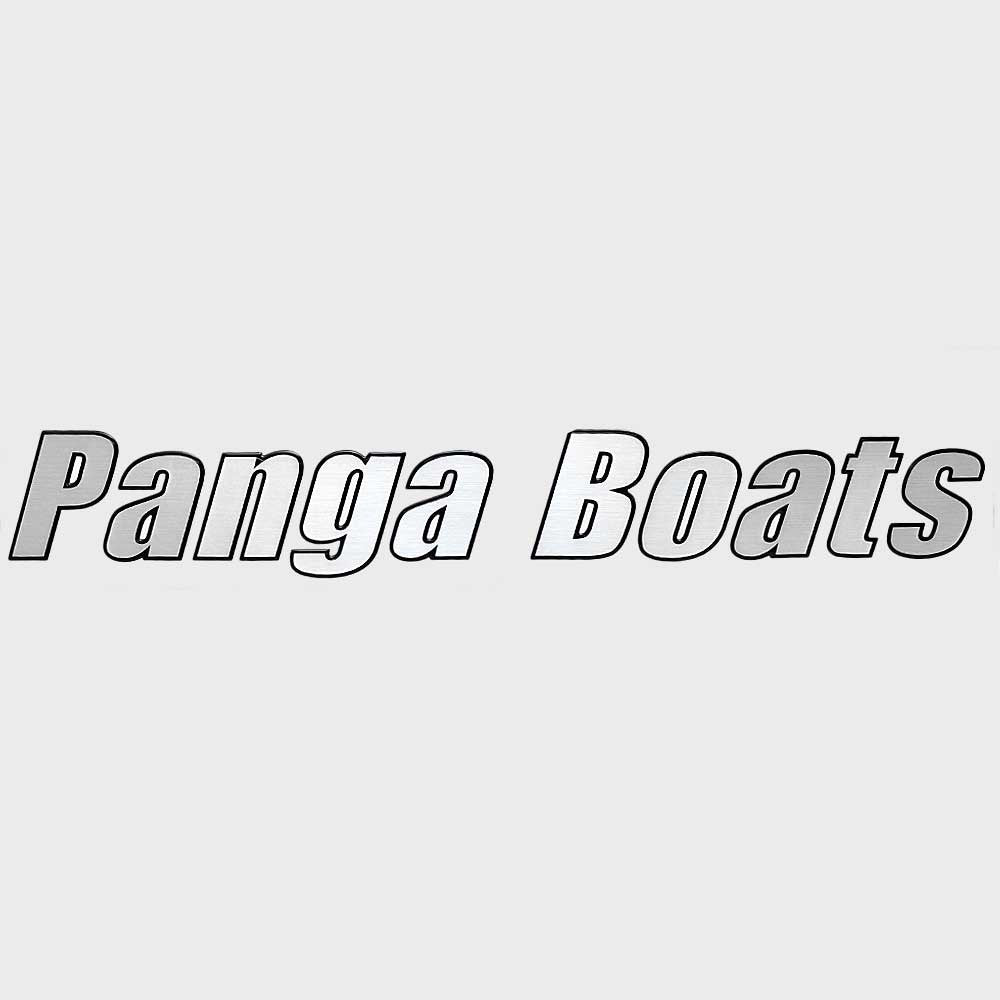 Panga Boat Raised Decal 27 x 3 3/4 Inch by Panga