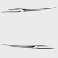 Fincraft Boat Graphic Decals Set of 2 by Fincraft