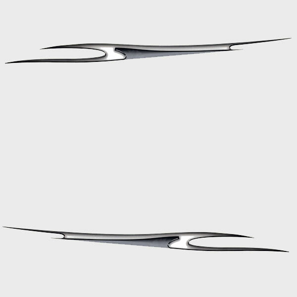 Fincraft Boat Graphic Decals Set of 2 by Fincraft
