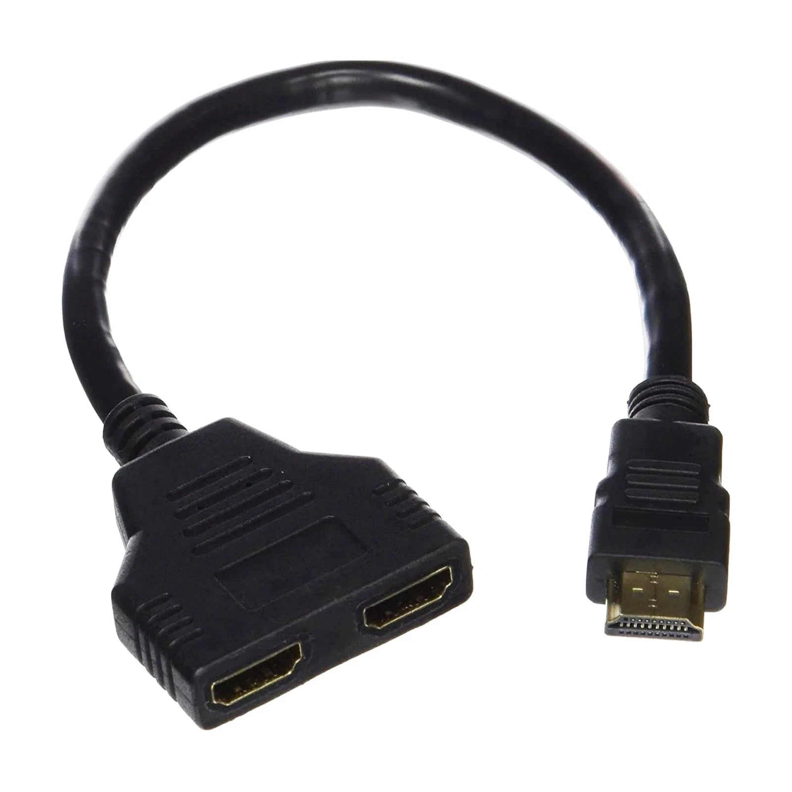 Hdmi Cable Adapter Male To Dual Female Converter Only