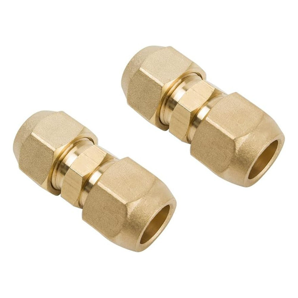 Brass Double Nipple Copper Pipe Connector