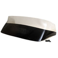 Windshield Triton 41 Inch Black/Clear Plexiglass by Triton