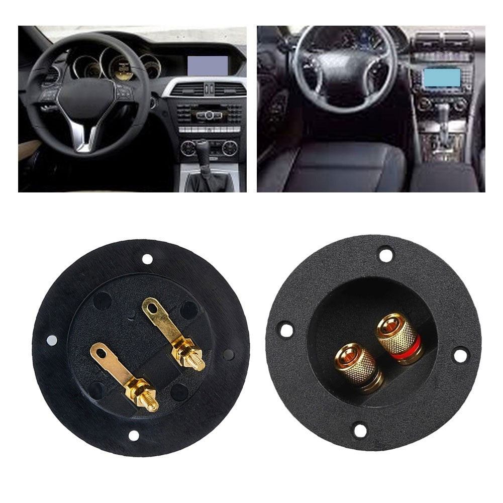 Car Stereo Speaker Terminal Gold Plated