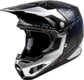 Fly Racing Youth Formula S Carbon Legacy Helmet Navy/silver 2024+