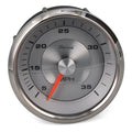 Faria Boat Speedometer Gauge Silver 3 1/2 Inch by Faria