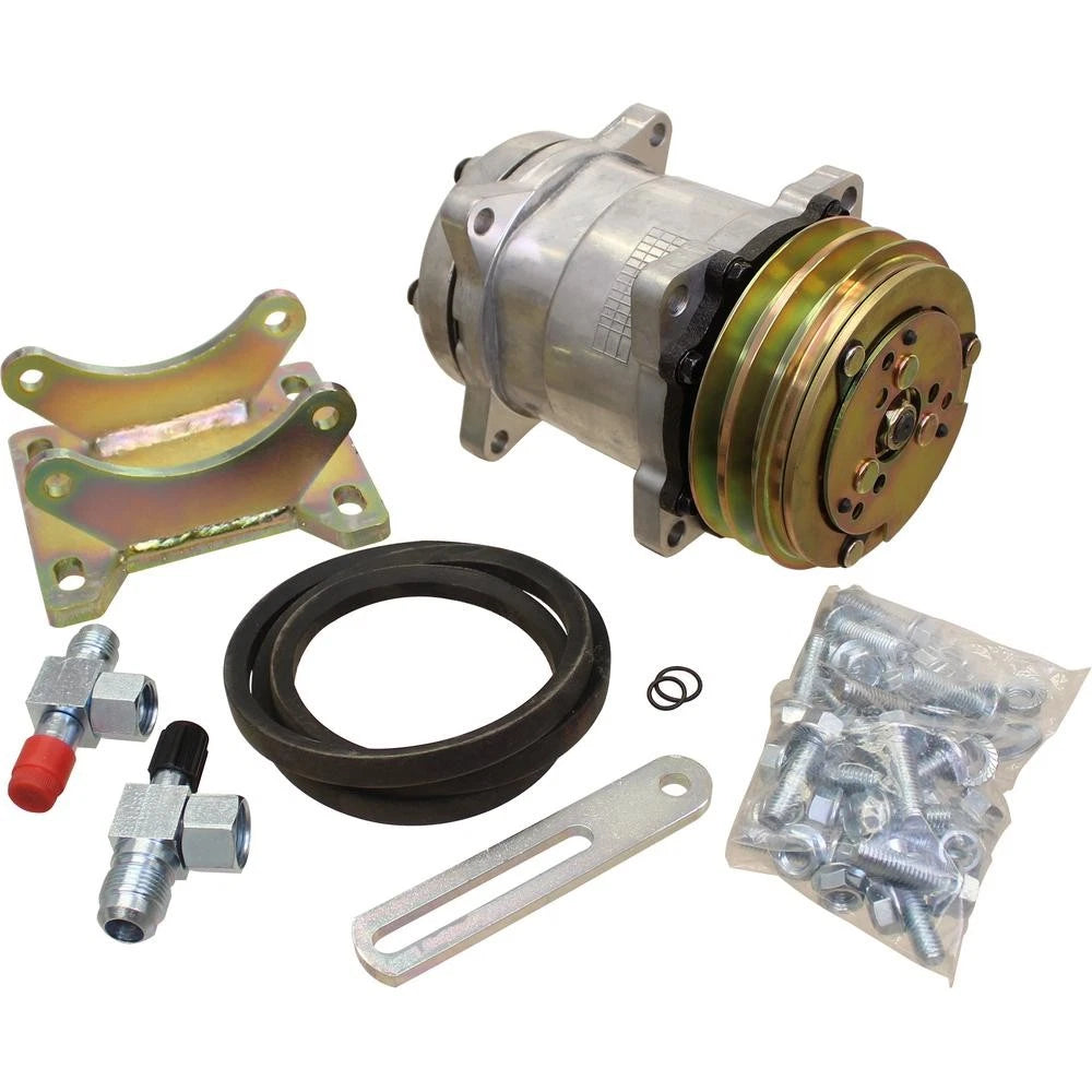 Amx10166 X10166 A/c Compressor Conversion Kit Fits Case Tractors