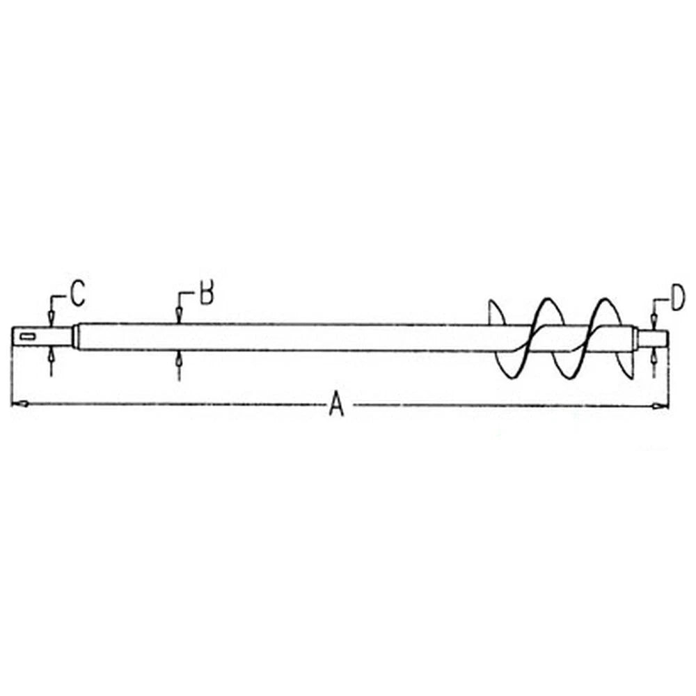 Auger 1319710c1 Fits Case 1440 1460 1470 1480