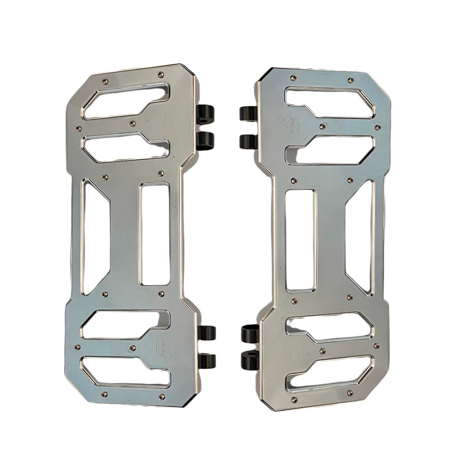 Pro One Pro Board V1 Floorboards Chrome Fits Harley-davidso<wbr/>n