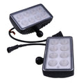 2x Led Headlight Re154908 Re154898 For John Deere 7200 8100 8200