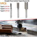 Straight Flute Router Bit
