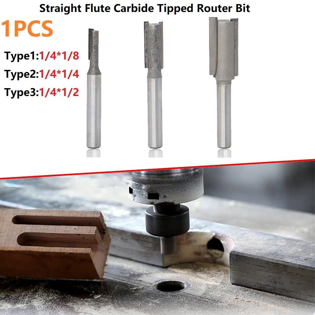 Straight Flute Router Bit