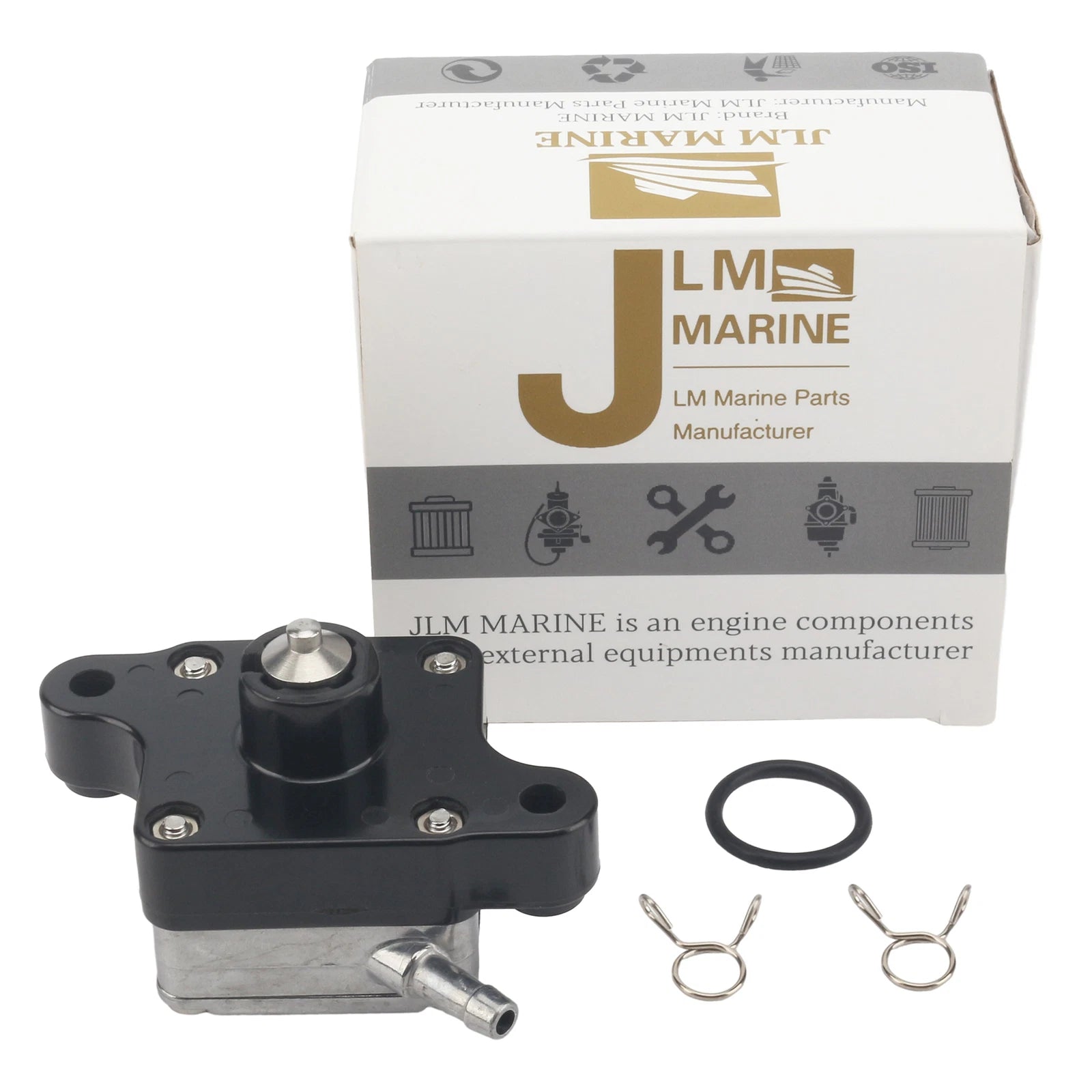 68t-24410 Outboard Fuel Pump & O-ring Kit For Yamaha Marine Outboard