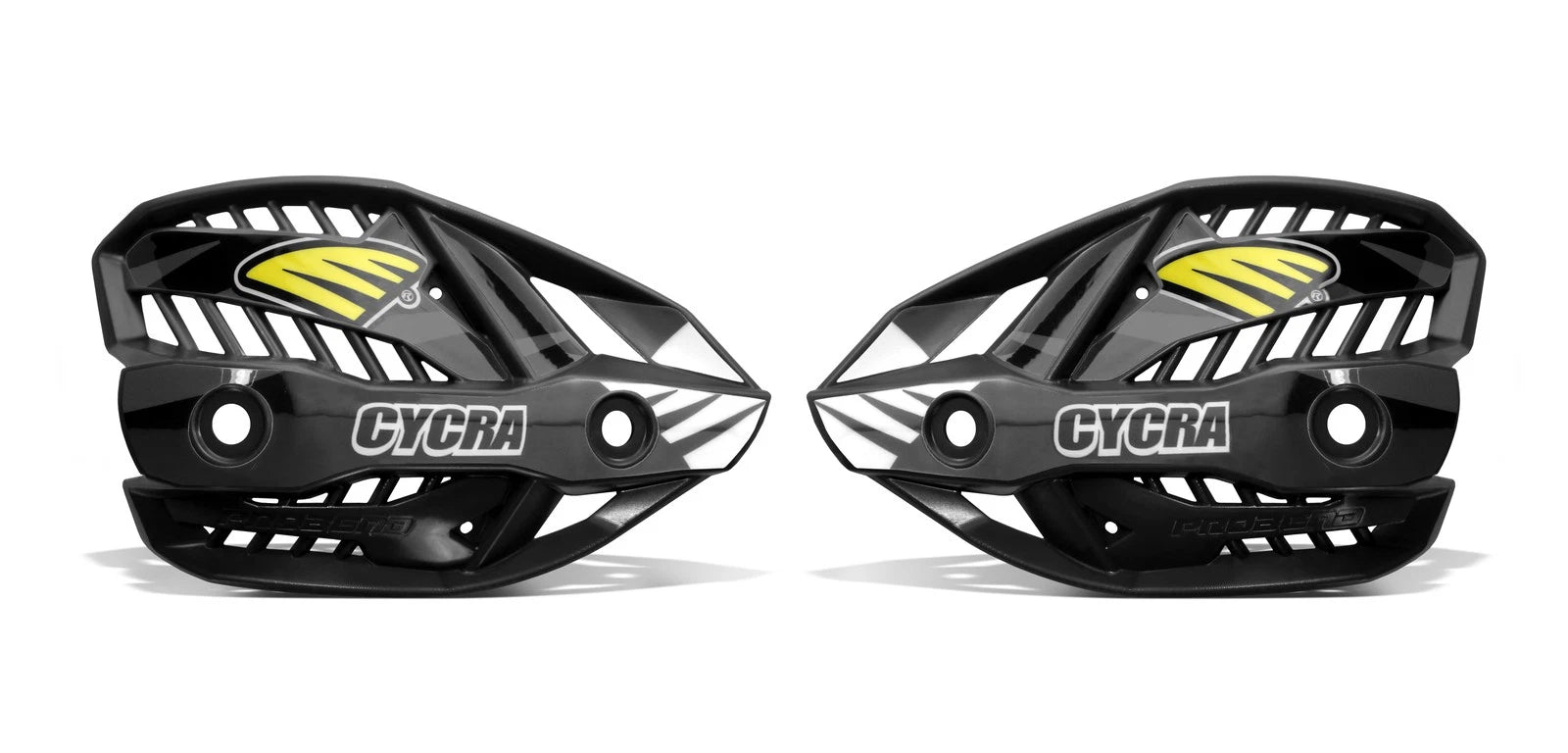 Cycra Crm Handshields No Cover Black Offroad Handguards For Dirt Bikes