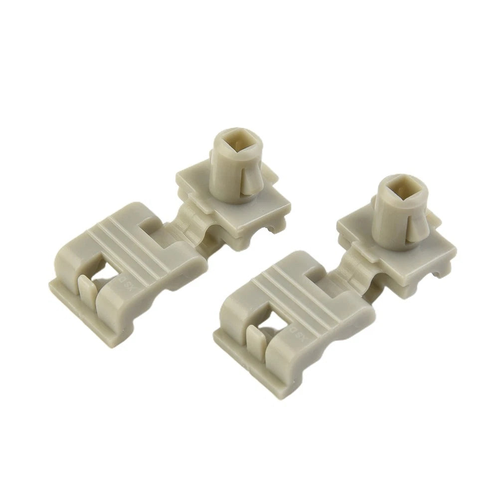 2pcs Car Tailgate &Amp; Door Lock Rod Latch Clips Plastic Replacement