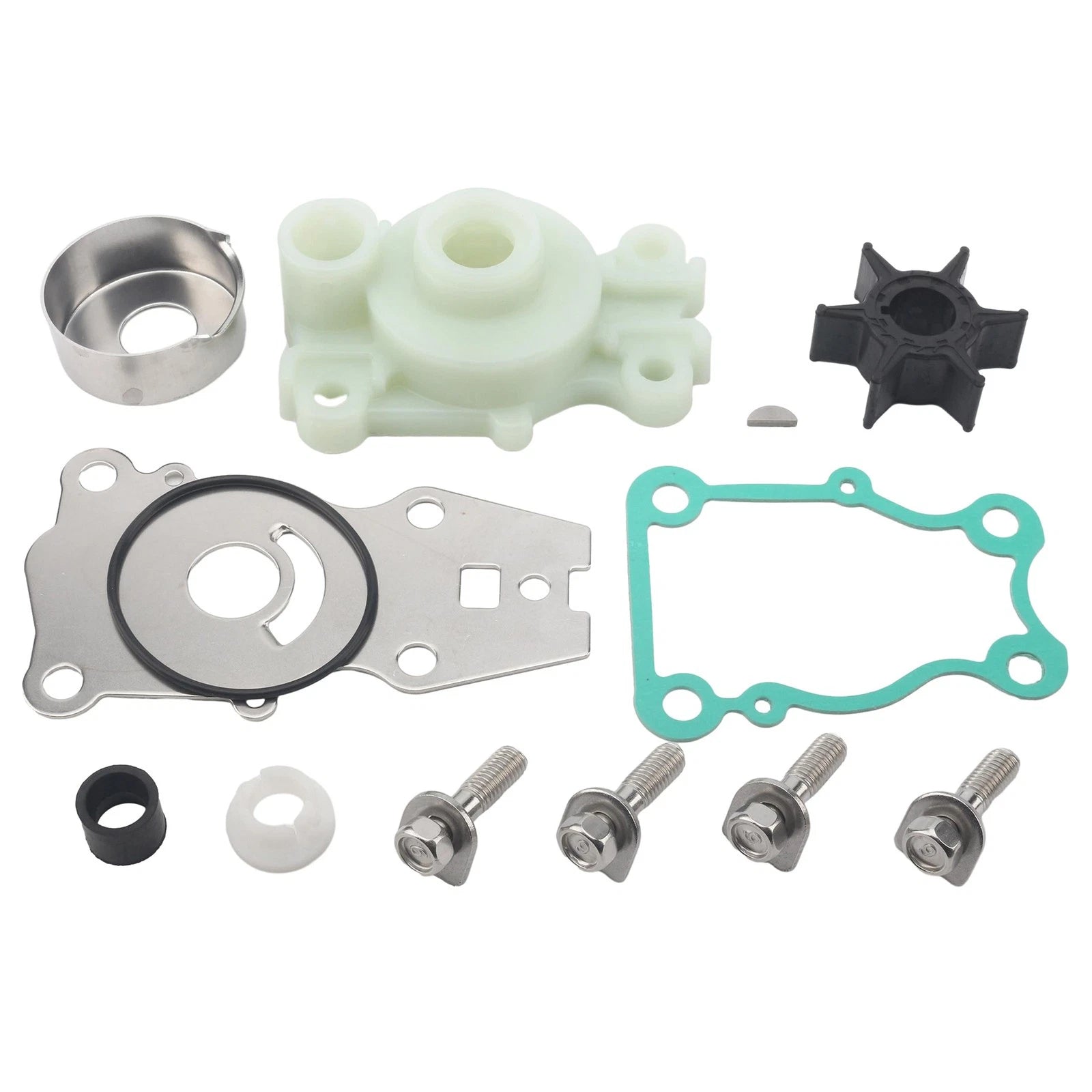 Water Pump Impeller Kit for Yamaha 25-40HP 4-Stroke Outboard Models