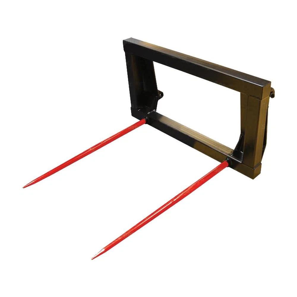 S.118442 Euro-mount Bale Frame W/ Twin Spears - 2 X M22 X 43'' Tines