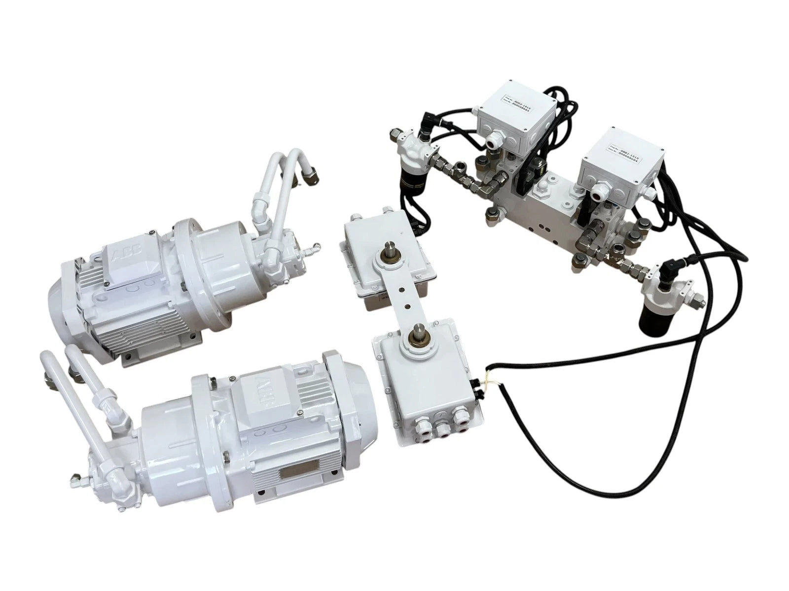 Rolls Royce Kongsberg Sr562 Steering Gear Pumps, Valve Block &Amp;