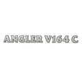 Decal Emblem G3 Angler V164 Black Silver by G3