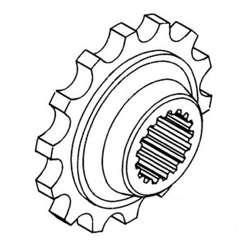 Rear Coupler Sprocket Fits Oliver 1750 1755 1800 1850 1855 1950 1955