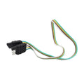 Automotive Trailer Wiring Extension Cord 4 Pin Sae Power Cord Male