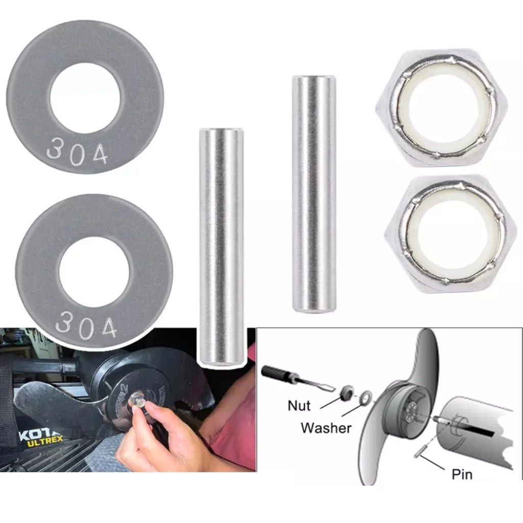 MKP-34 Prop & Nut Kit for Minn Kota Trolling Motor 1865019