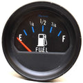 Fuel Gauge Faria 2 Inch Black Blue by Faria