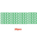 20-pack Diesel Fuel Only Vinyl Decals | Stickers | Turbo Barrell