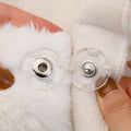 Clear Clothing Fasteners for Crafting
