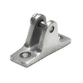 Stainless Steel Angled Base Deck Hinge 2 1/4 Inch