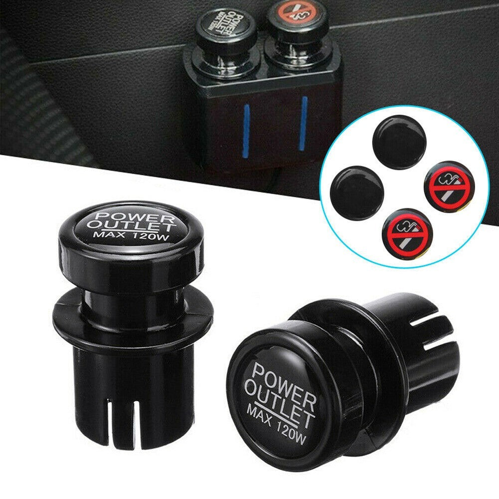 Auto 12V Outlet Cover Socket Accessories