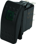 Dragonfire Racing Lighted Switch On/off Rocker Switch Green Lite
