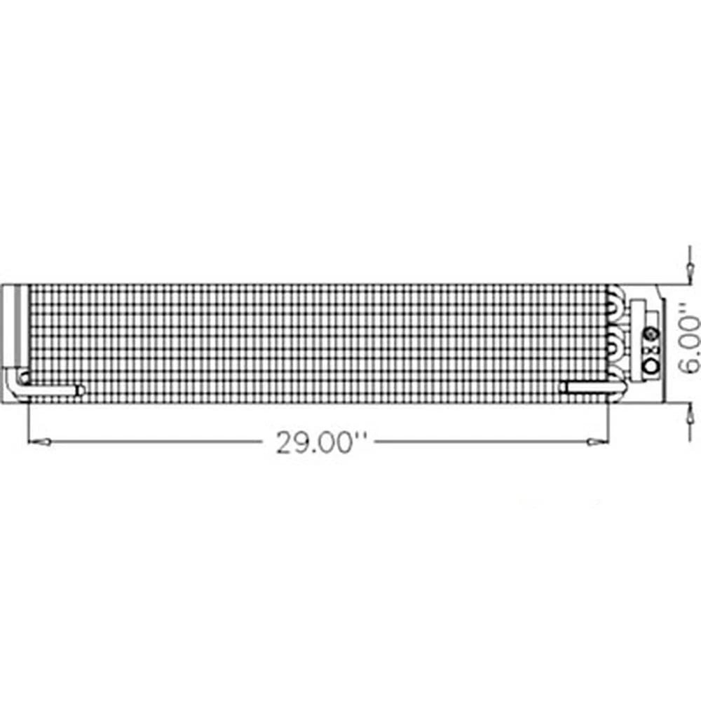 Evaporator Fits John Deere 6310 7610 7710 7810 7600 7700 7210 7410