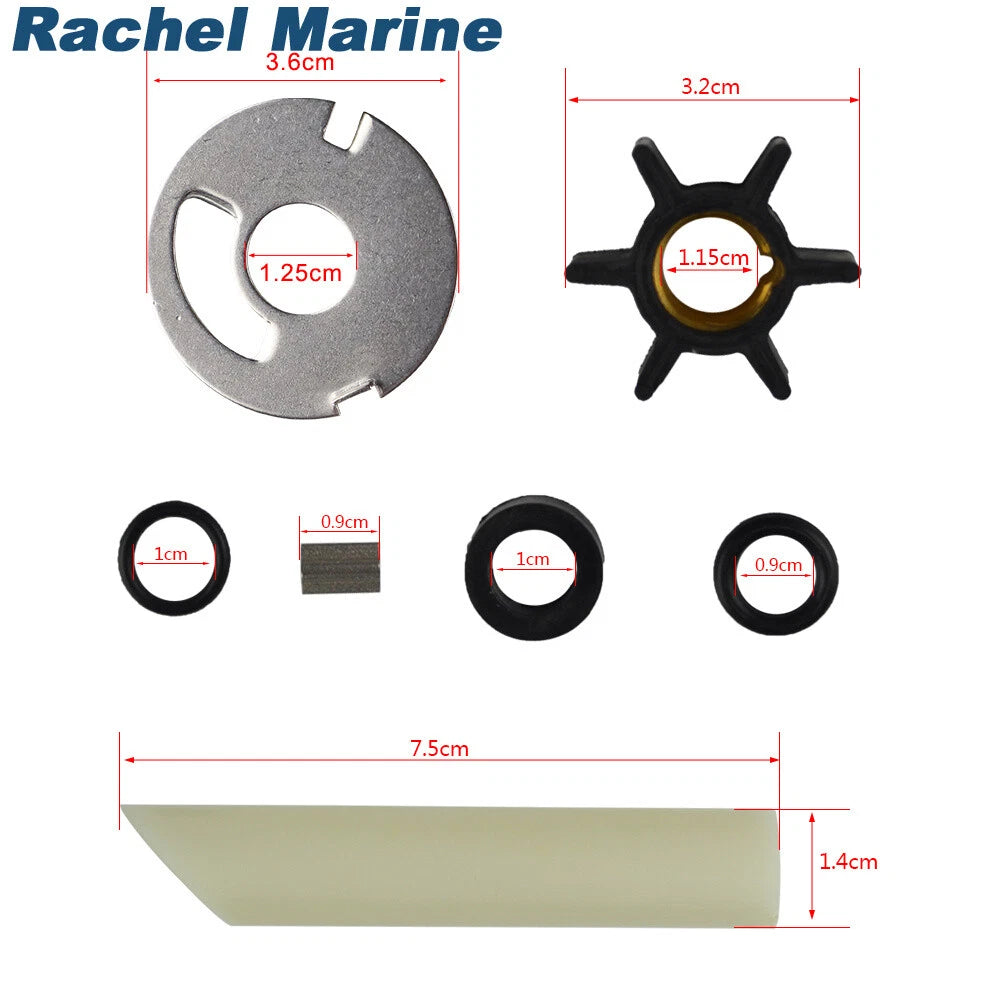 Water Pump Impeller Repair Kit – Mercury 4-9.8HP