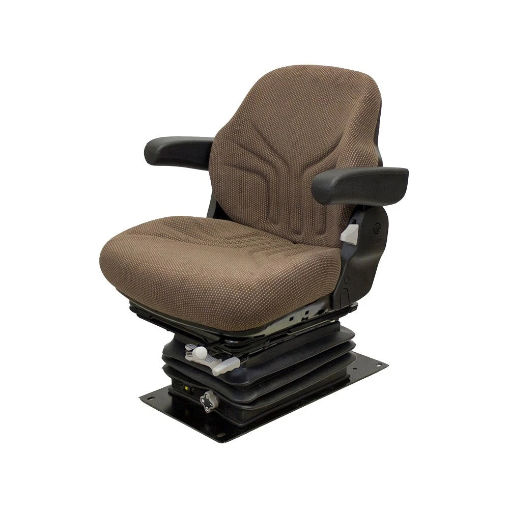 6796 Brown Uni Pro Air Seat Mechanical Suspension Fits John Deere