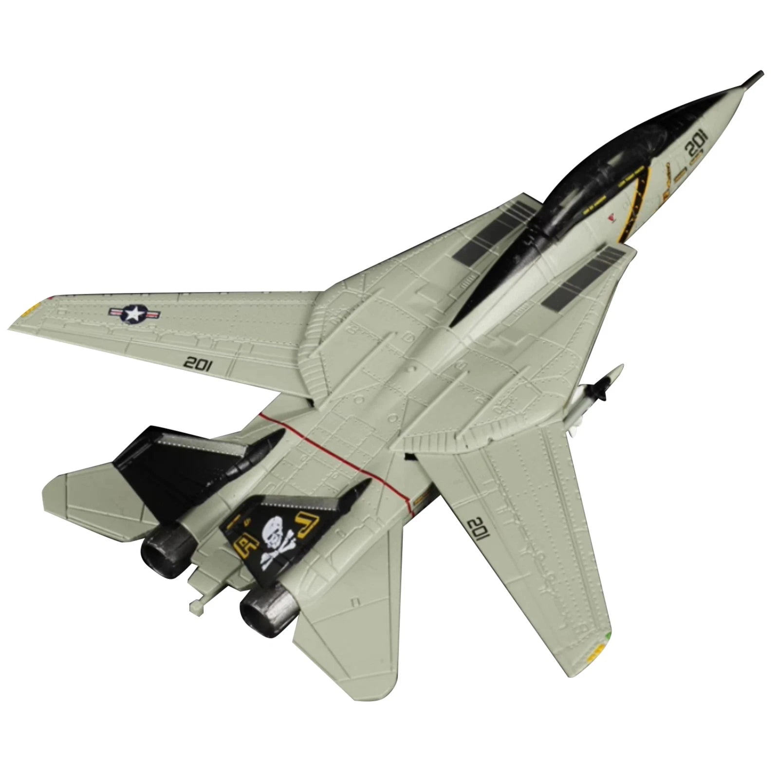 13cm Diecast Alloy 1/144 Scale Us Navy F-14 Tomcat Fighter Model