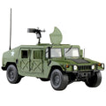 24cm Diecast Alloy 1/18 For Hummer Hmmwv Battlefield Vehicle Model