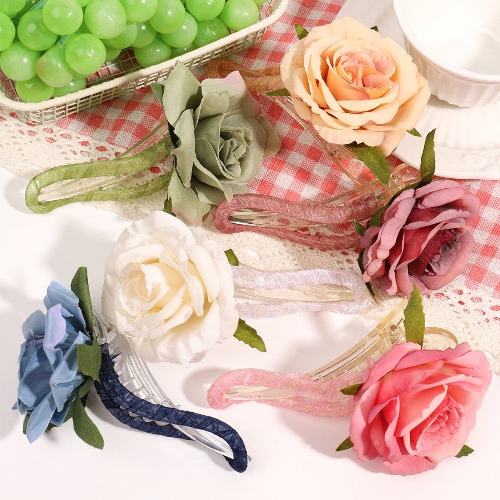 Botanical Accent Floral Hair Clip