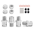 Alloy 13mm Hex Adapters For Arrma 1/8 6s Kraton Outcast Fireteam