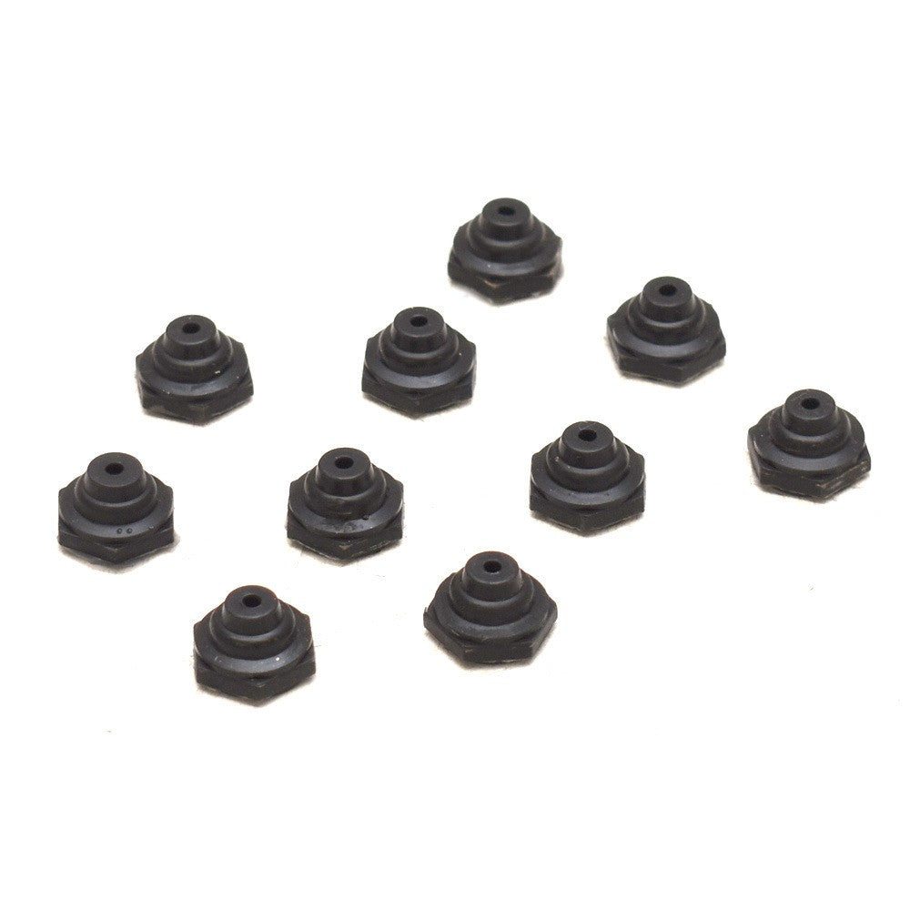 Boat Toggle Switch Half Boot Black Rubber