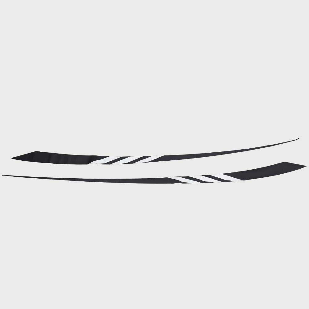Chaparral Boat Decals 14.01976 Black Clear 142 Inch Sticker Set of 2 by Chaparral