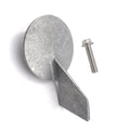 Yamaha F70 F75 F80 F90 F100 Outboard Trim Tab Anode Repl