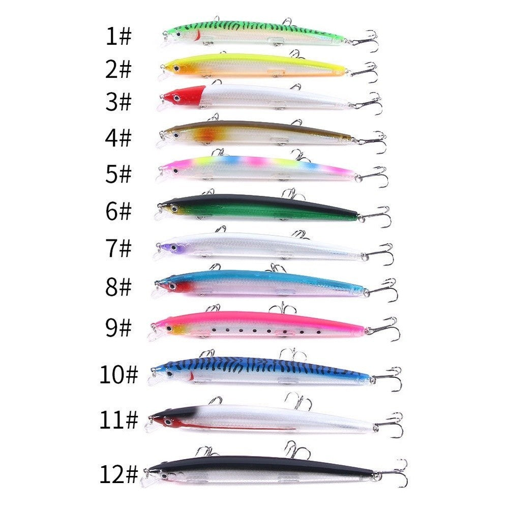 Streamlined Bait Floating Hard Lure Action