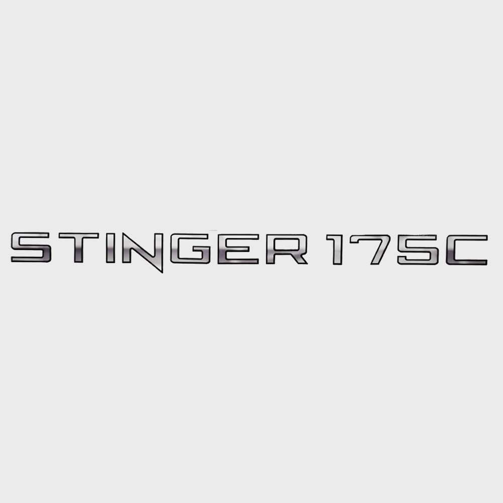 Decal Lowe Stinger 175C Gray Black by Lowe