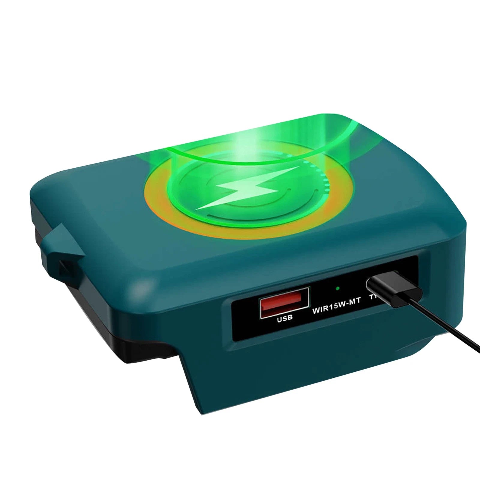 15W Wireless Charger Adapter Series Usb&type C Charging Port For