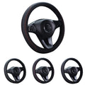 15\ Car Accessories Steering Wheel Cover Breathable Leather Anti Slip