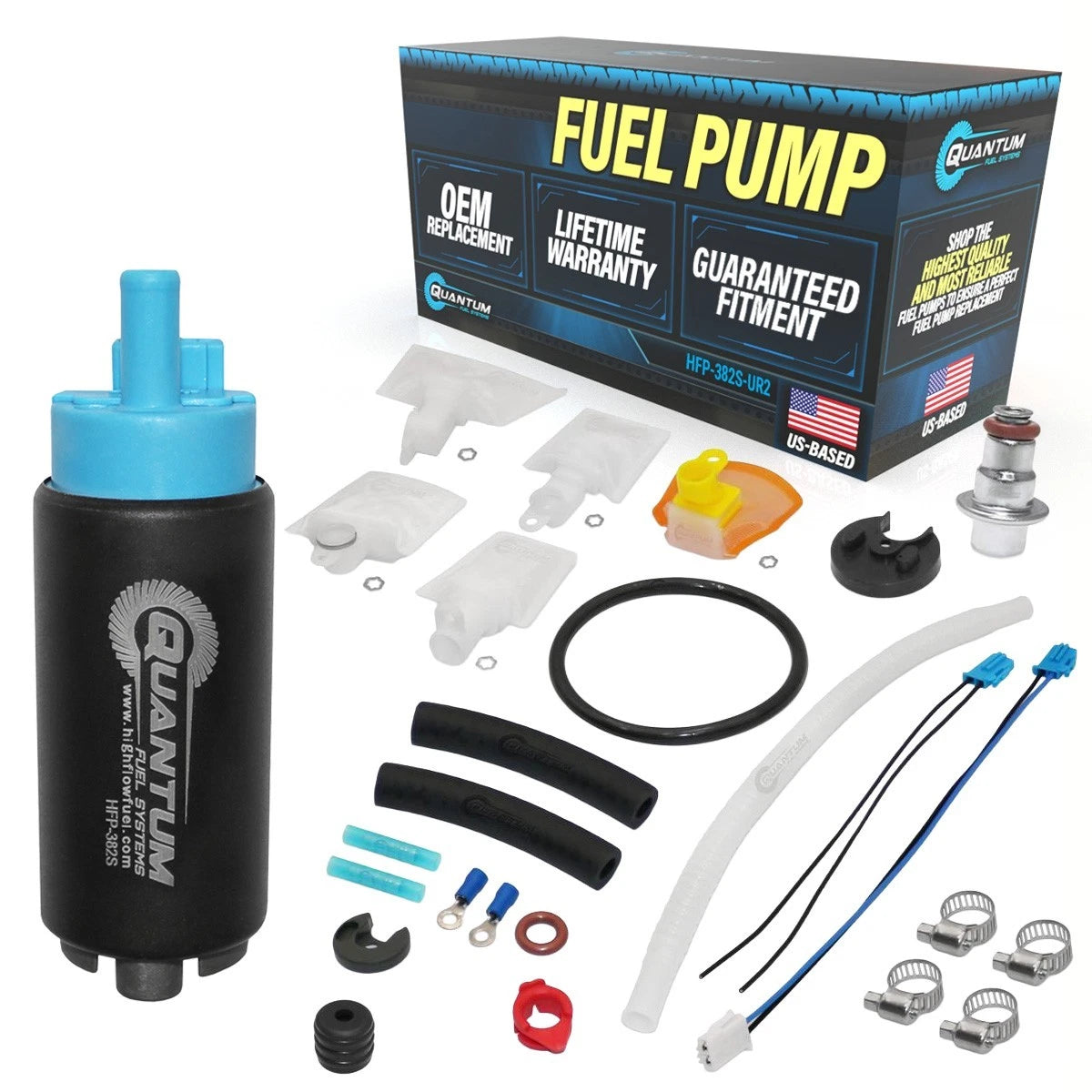 Qfs Fuel Pump +Reg +Strainers 11-13 Kawasaki Jet Ski Ultra 300x 300lx