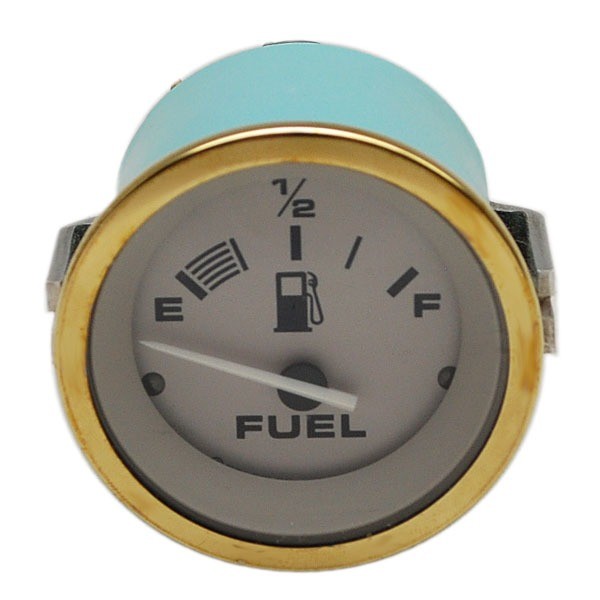 Teleflex Boat Fuel Gauge 2 Inch Gold Beige by Teleflex