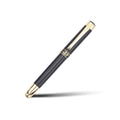 Hero 9018 Fountain Pen - Fude Artist's Signature Nib - Black Gold