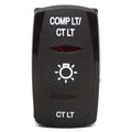 Carling On/Off/On Contura V Rocker Switch by Carling