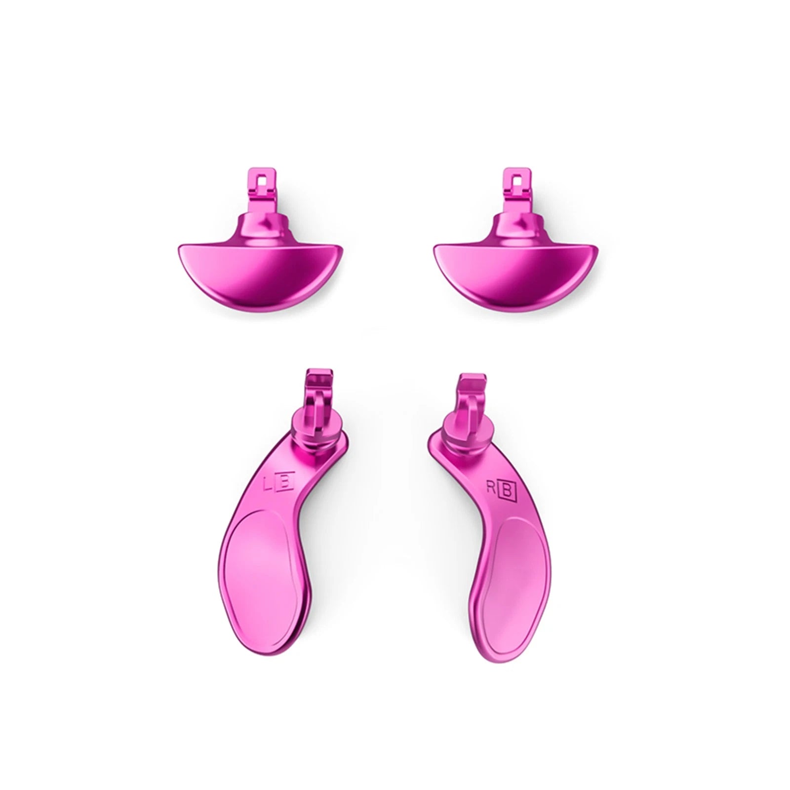 Purple Stainless Steel Back Button Paddles For Ps5 Edge Controller
